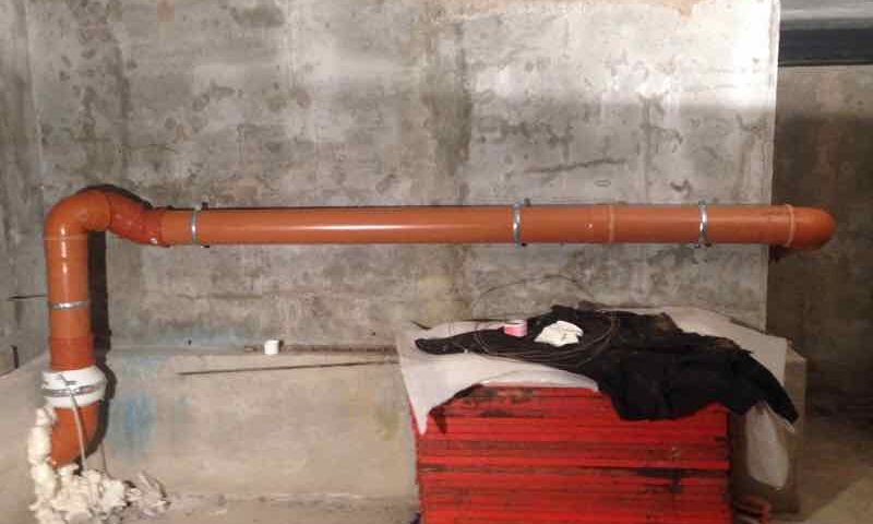 Cavenago Brianza: mitigazione Radon edificio pubblico con seminterrato