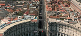 Roma: mitigazione Radon presso magazzino negozio - Panoramica