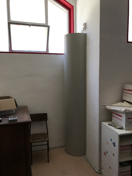 Legnano, Milano: rivestimento linea depressurizzazione per mitigazione gas Radon