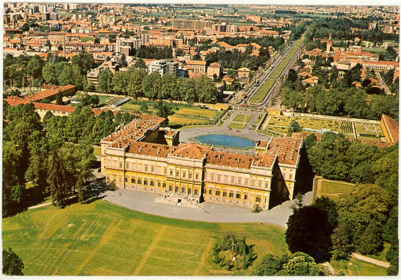 MB Monza 1980 Villa Reale Veduta Aerea