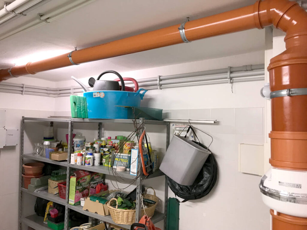 Mitigazione Gas Radon Villa: Linea Depressurizzazione Terreno - Udine