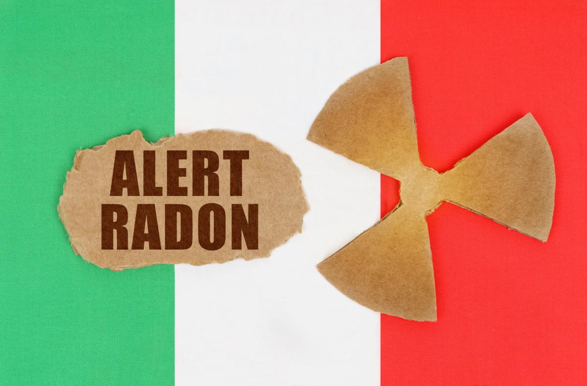 Alert Gas Radon Italy - Bigstock 452843363