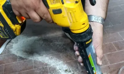 Sigillatura Foro Per Inserimento Misuratore Radon Nel Terreno © ProtezioneRadon
